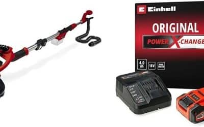 Test : ponceuse girafe sans fil Einhell TP-DW 18/225 Li, puissance et liberté