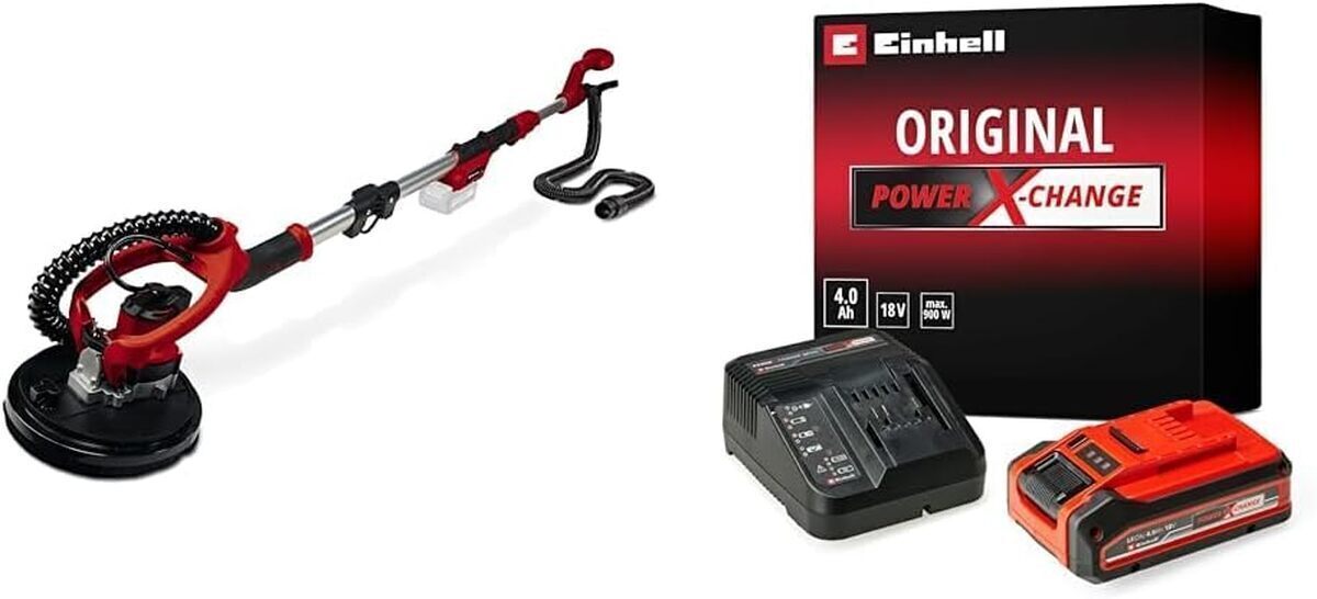 Test : ponceuse girafe sans fil Einhell TP-DW 18/225 Li, puissance et liberté
