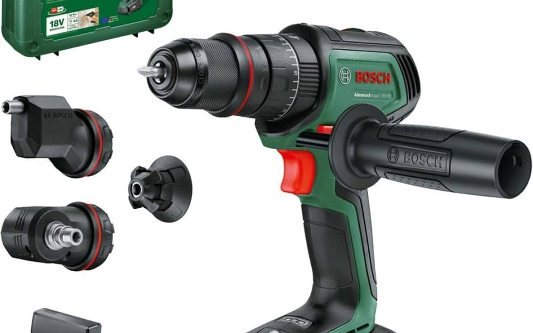 Test Bosch AdvancedImpact 18V-80 : perforatrice sans fil puissante et polyvalente