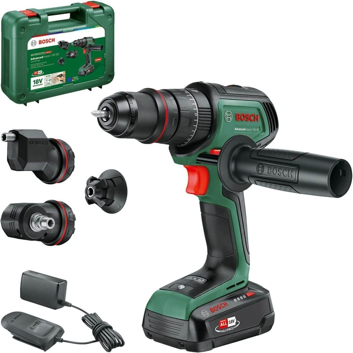 Test Bosch AdvancedImpact 18V-80 : perforatrice sans fil puissante et polyvalente