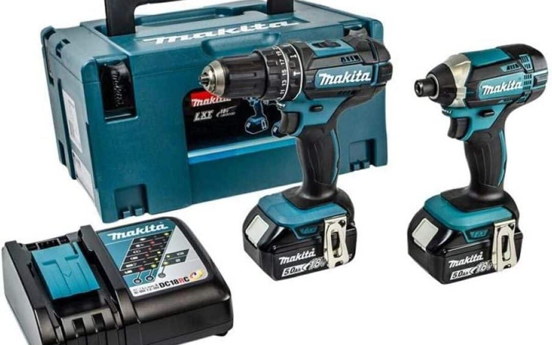 Test : combo perceuse-visseuse Makita DLX2131TJ 18V
