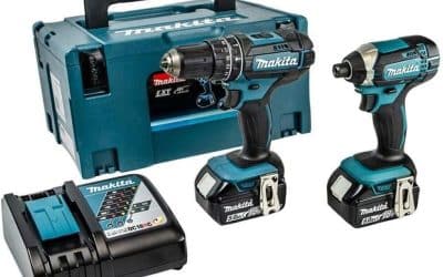 Test : combo perceuse-visseuse Makita DLX2131TJ 18V