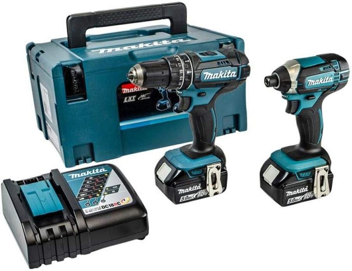 Test : combo perceuse-visseuse Makita DLX2131TJ 18V
