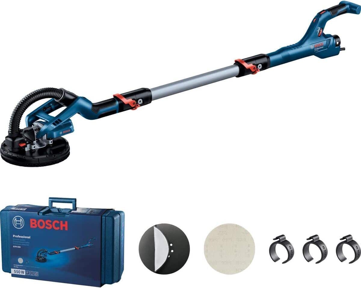 Test de la ponceuse plaquiste Bosch GTR 55-225