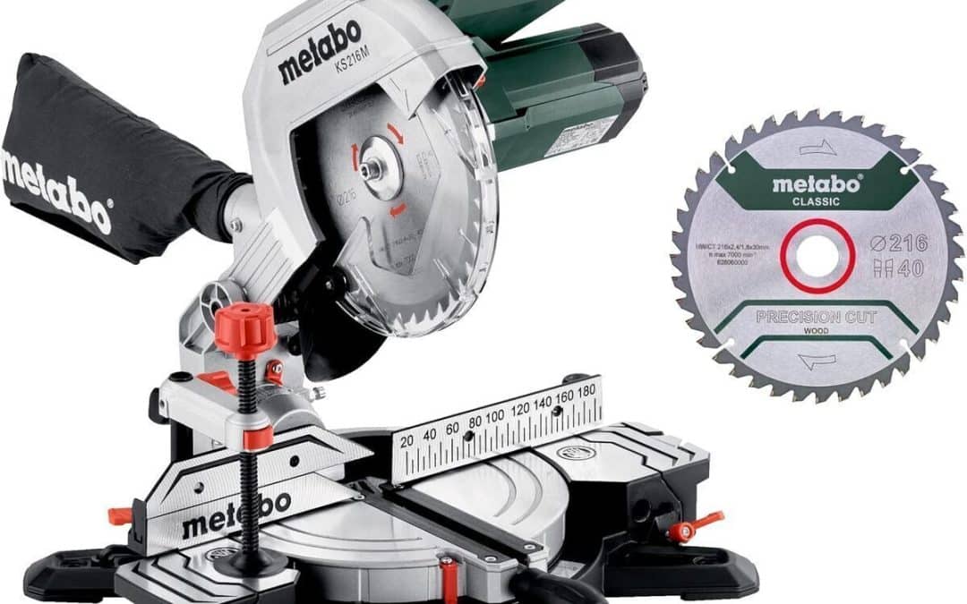 Test de la scie à onglet Metabo 610216900 : puissance et précision