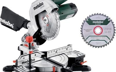 Test de la scie à onglet Metabo 610216900 : puissance et précision