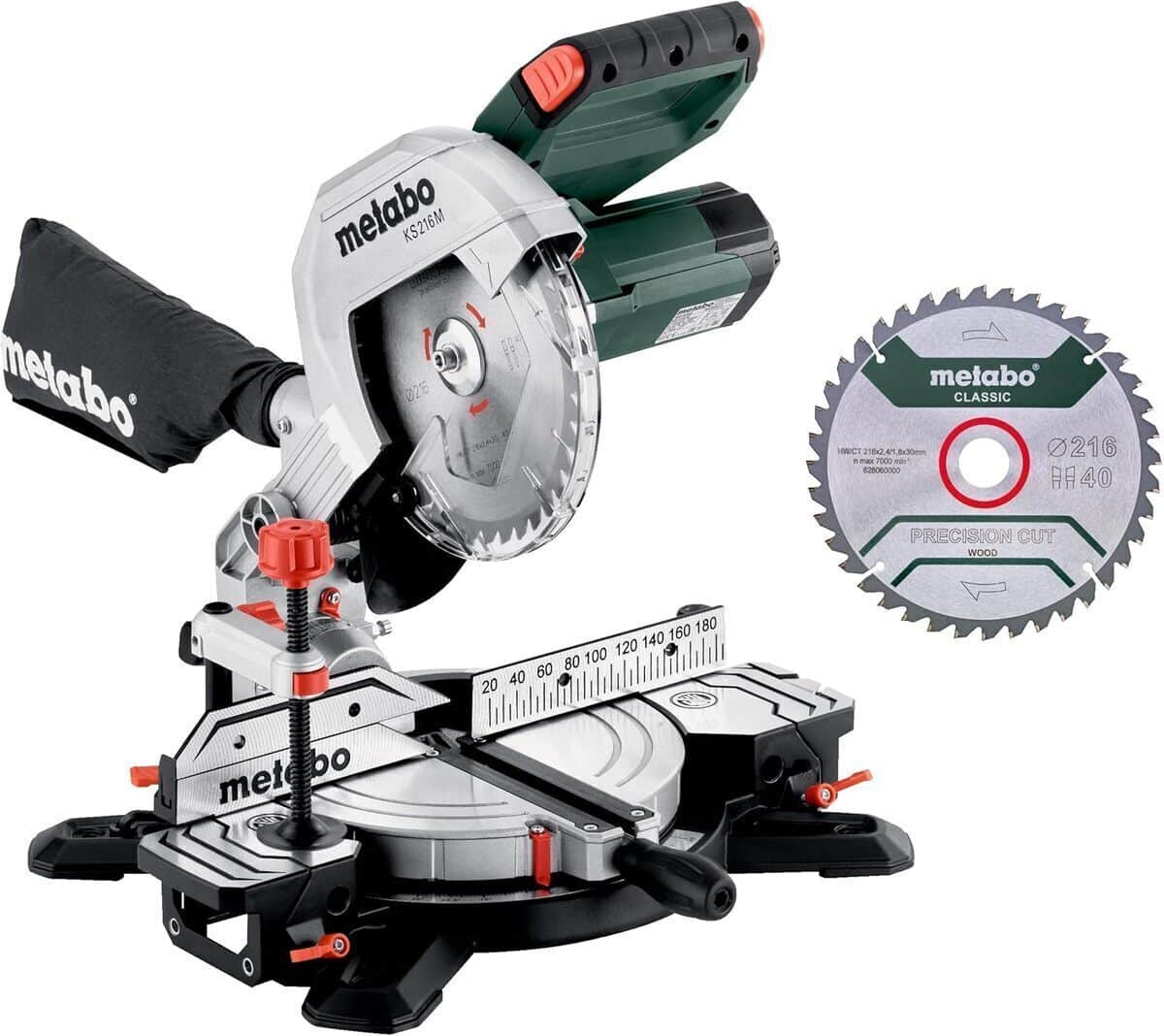 Test de la scie à onglet Metabo 610216900 : puissance et précision