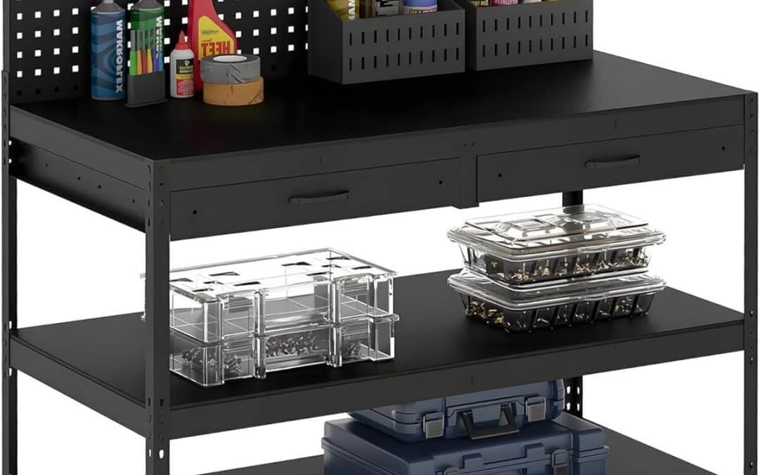 Test de l'établi d'atelier HOMCOM : robuste et fonctionnel