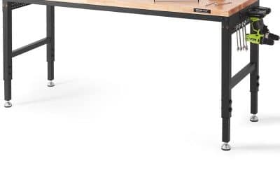 Test de l’établi réglable VEVOR 1830 x 635 mm avec prises de courant