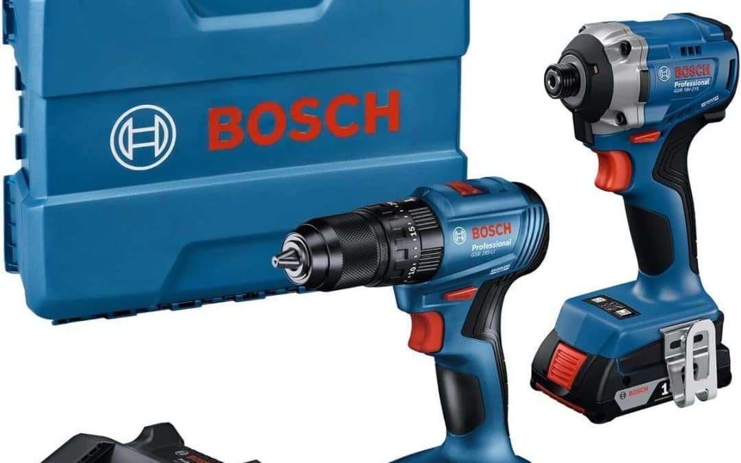 Test du combo Bosch GDR 18V-215 et GSB 185-LI
