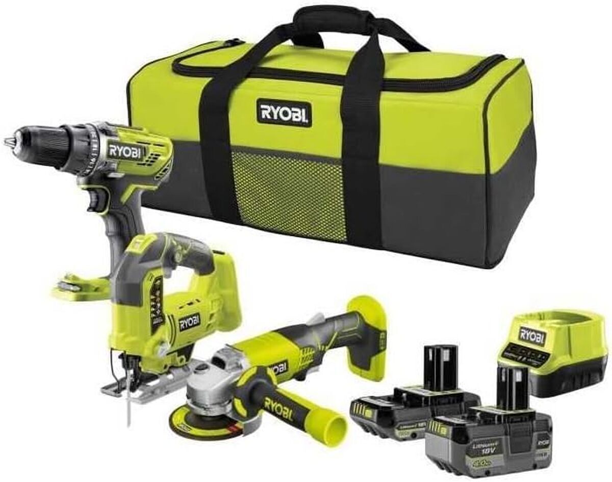 Test du pack Ryobi 3 outils 18V One+ : puissance et polyvalence
