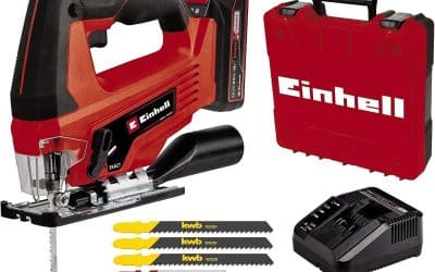 Test Einhell scie sauteuse TC-JS 18 Li Kit : performance sans fil