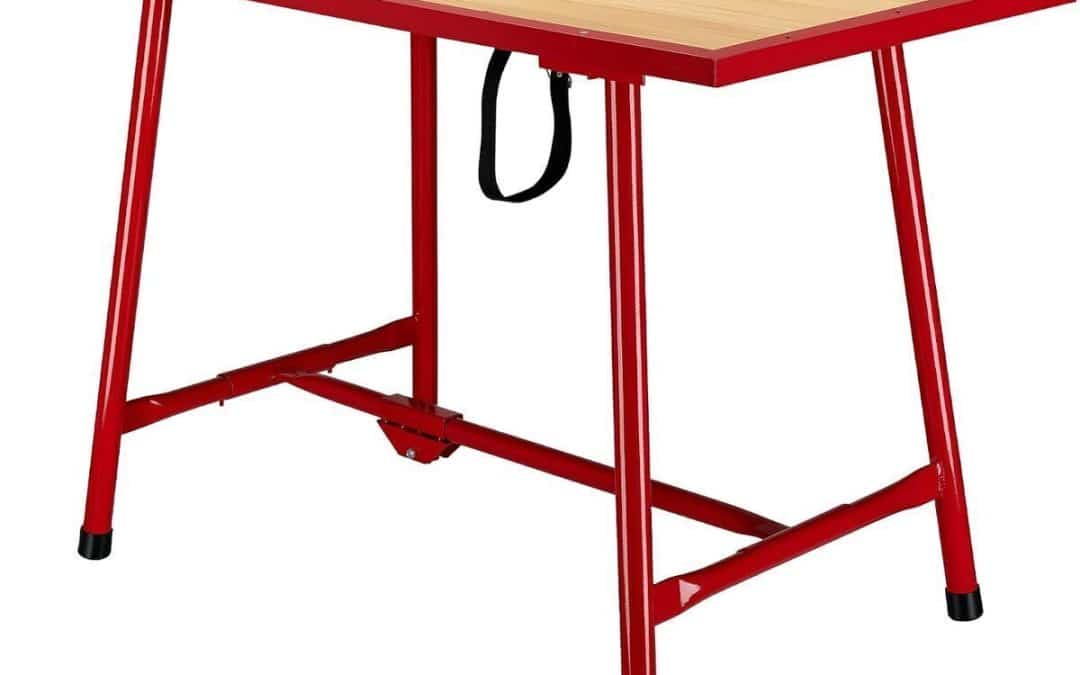 Test : établi pliable 120x62, 5 cm pour atelier et montage