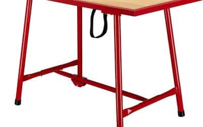 Test : établi pliable 120×62, 5 cm pour atelier et montage