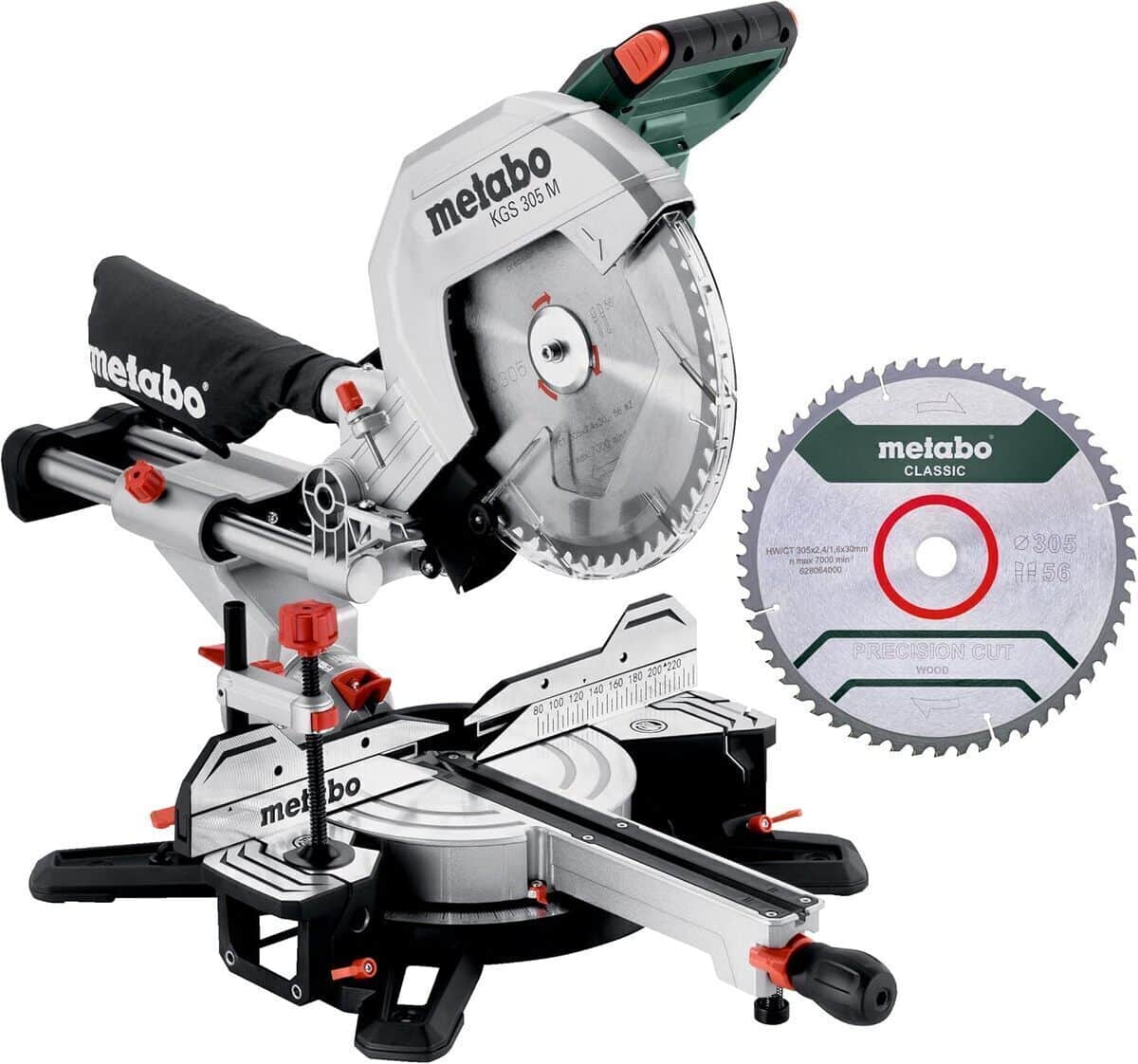 Test Metabo KGS 305 M : scie radiale précise et puissante