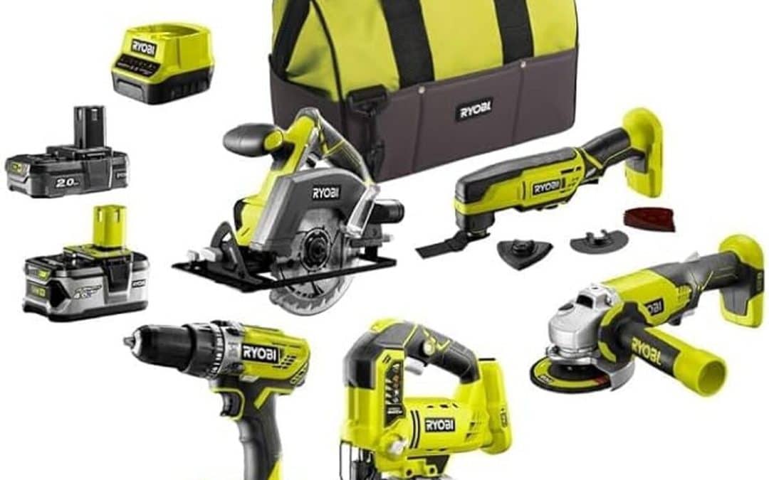 Test pack Ryobi 5 outils : performance et polyvalence