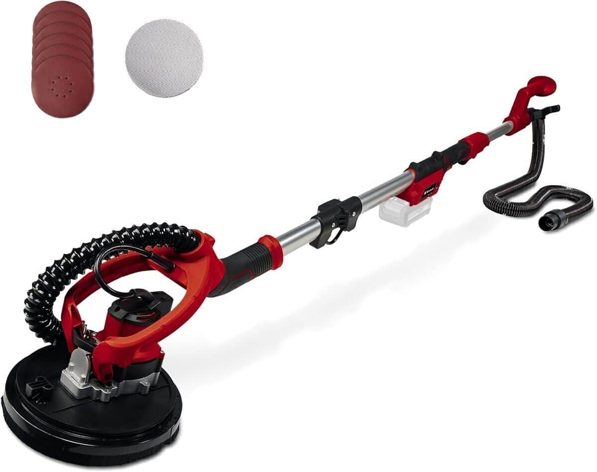 Test : ponceuse girafe sans fil Einhell TP-DW 18/225 Li