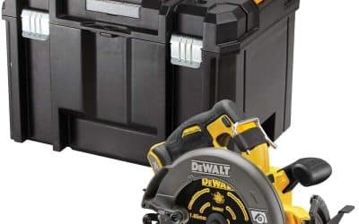 Test : scie circulaire Dewalt DCS578NT-XJ 54V sans batterie