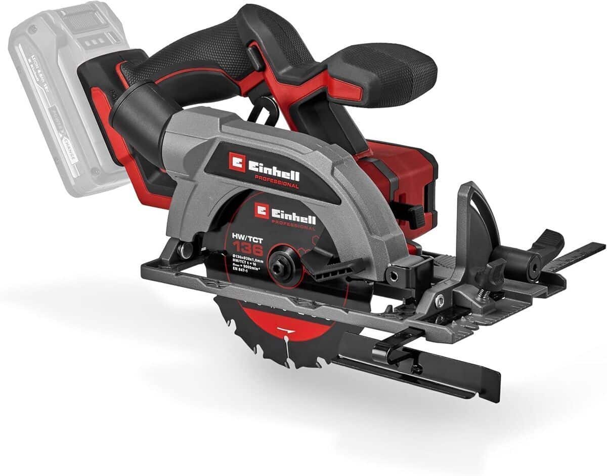 Test : scie circulaire Einhell TP-CS 18/136-C Li BL-Solo