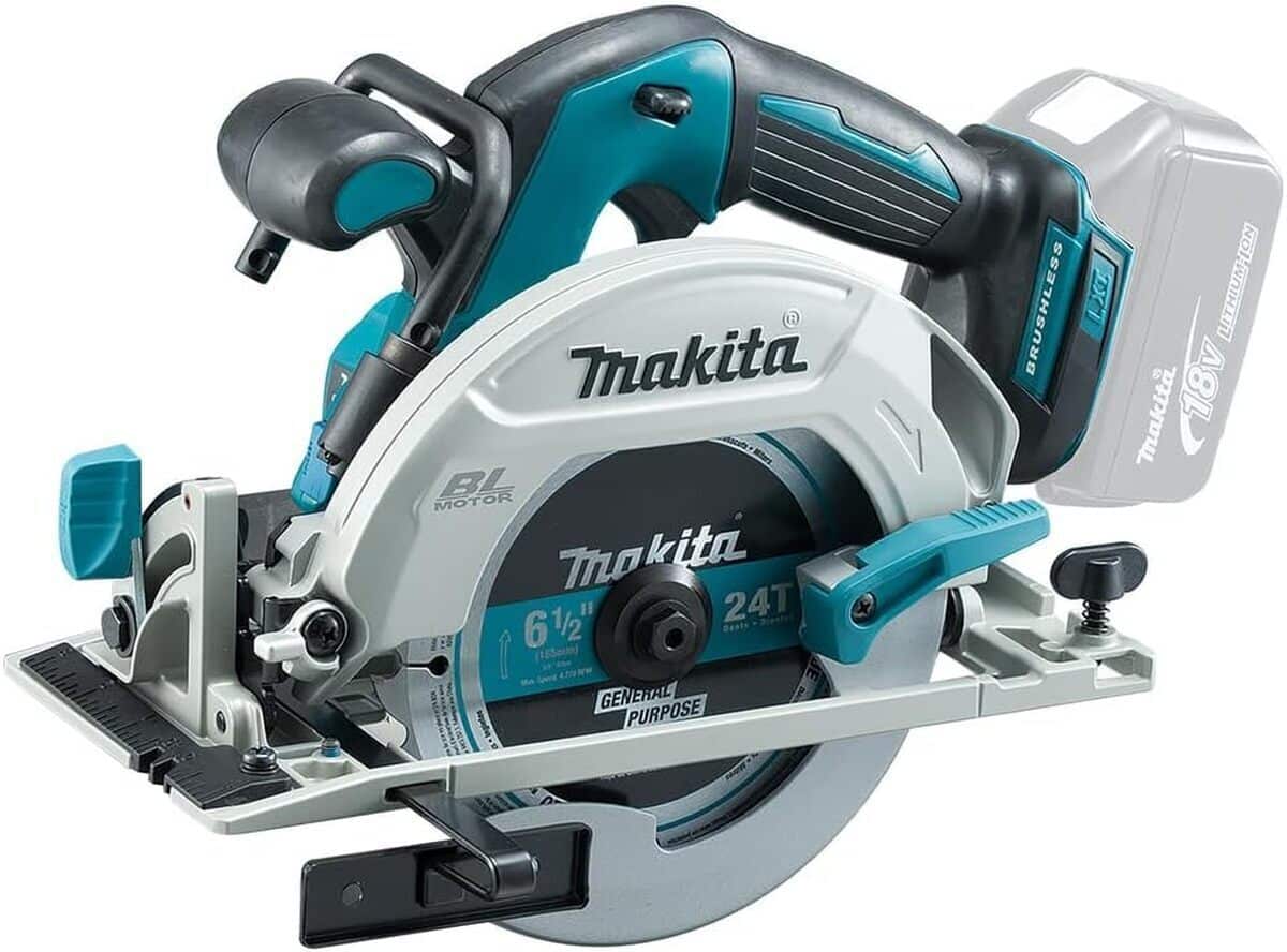 Test : scie circulaire Makita DHS680ZJ 18V dans coffret Makpac