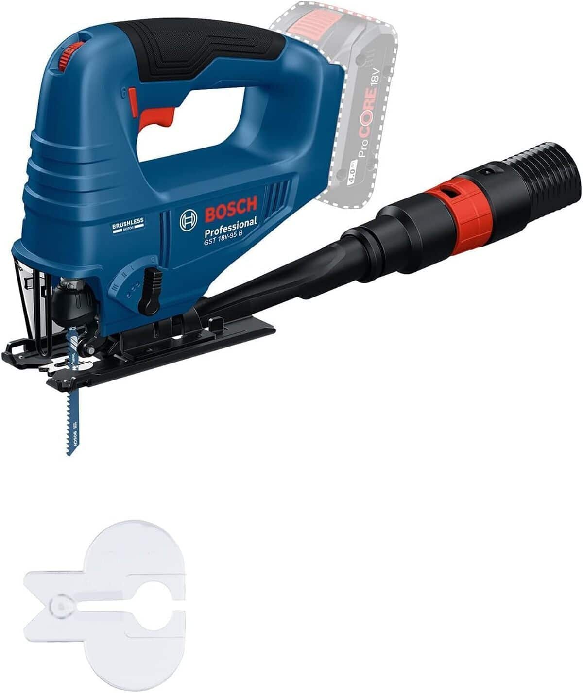 Test : scie sauteuse sans-fil Bosch GST 18V-95 B