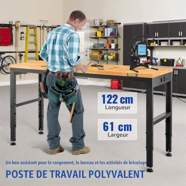 Découvrez notre test détaillé de la table réglable Vevor : robustesse, praticité et performance pour votre espace de travail professionnel.
