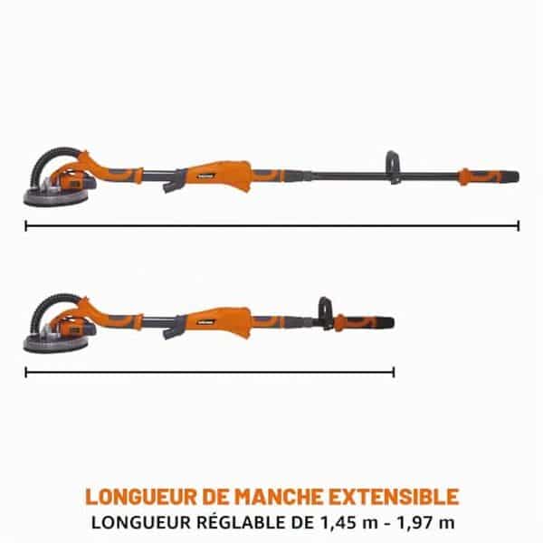 Découvrez notre test détaillé de la ponceuse télescopique Evolution Power Tools 225 mm : performances, avantages et résultats pour vos cloisons sèches.
