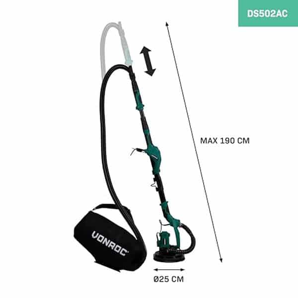 Découvrez notre test détaillé de la ponceuse girafe 1050W : performances, avantages et inconvénients du kit complet pour vos travaux de murs et plafonds.
