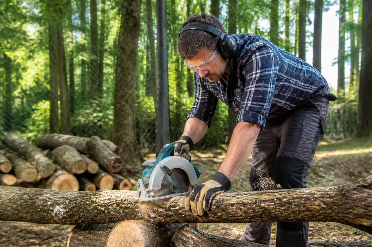Scie circulaire pour bois de chauffage : comment bien la choisir et l'utiliser en toute sécurité