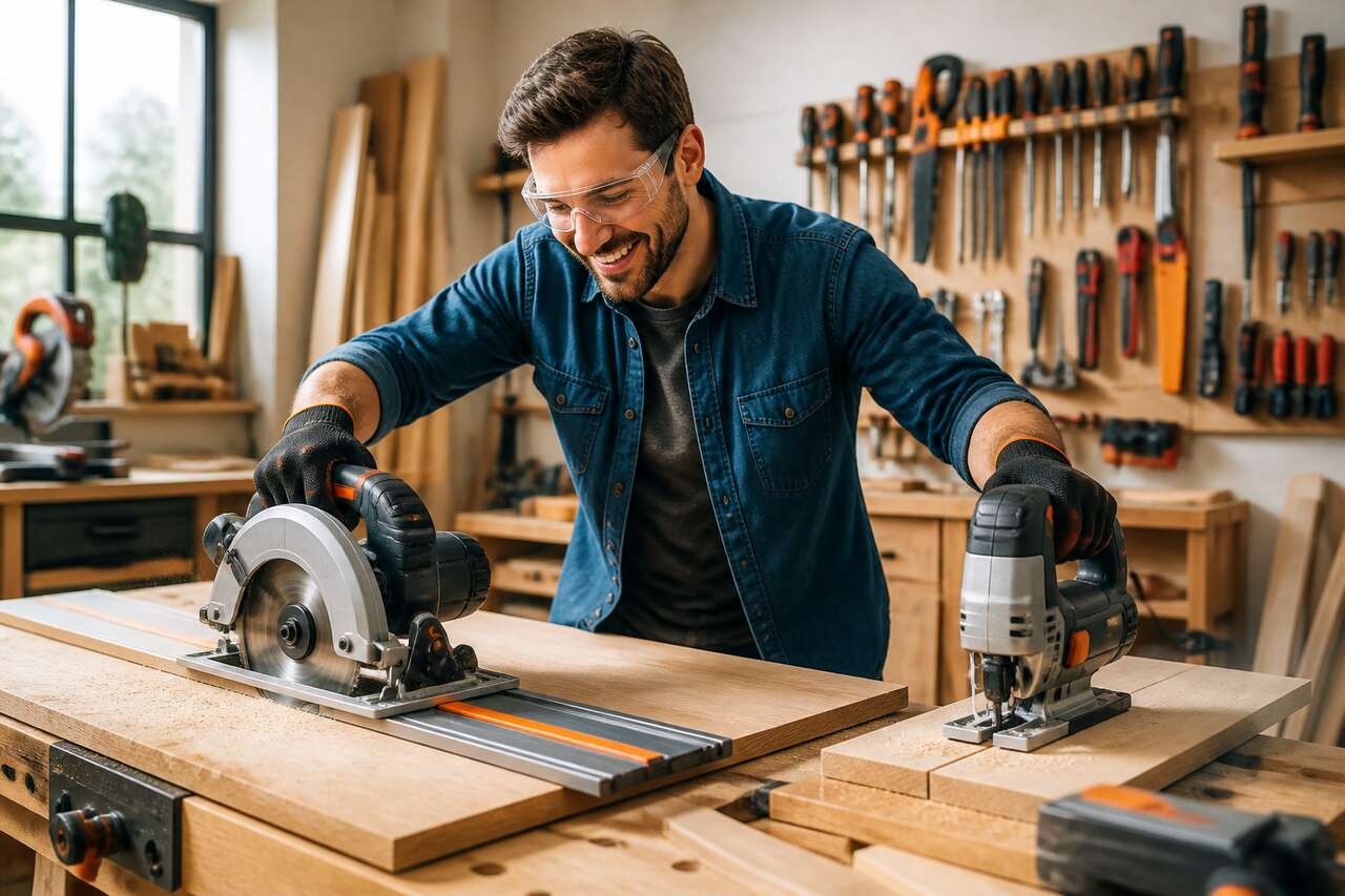 Scie circulaire ou scie sauteuse : laquelle choisir selon vos travaux ?