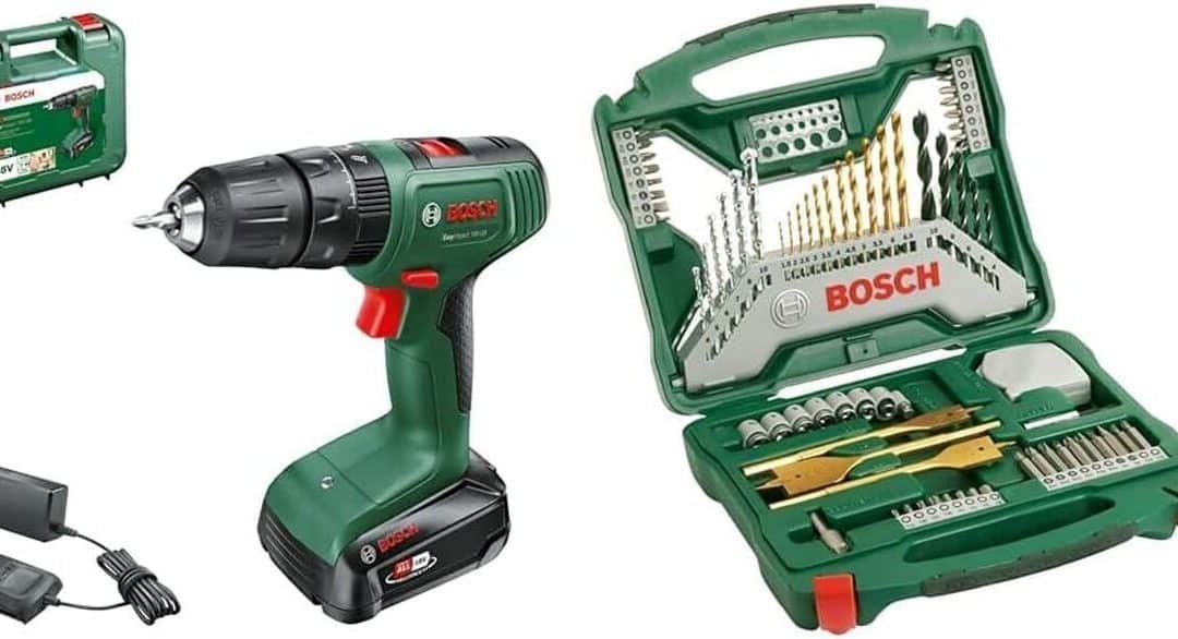 Test : bosch EasyImpact 18V-38 et kit forets 70 pièces