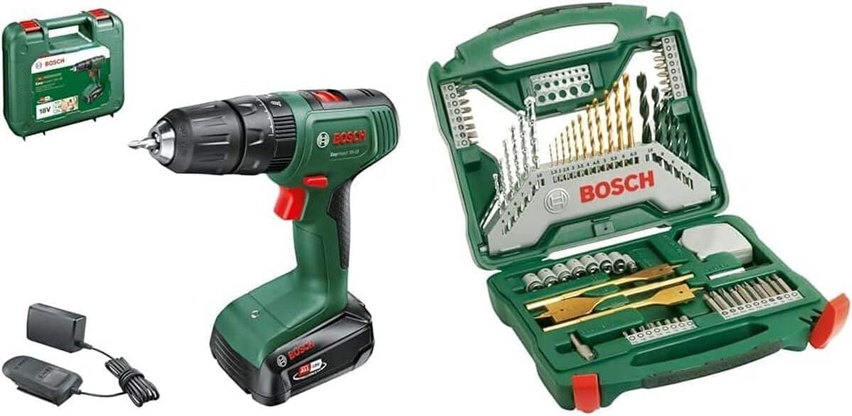 Test : bosch EasyImpact 18V-38 et kit forets 70 pièces