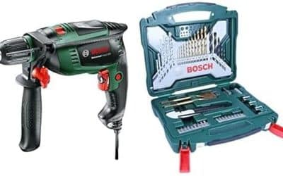 Test de la perceuse Bosch UniversalImpact 800 et forets titane X-Line