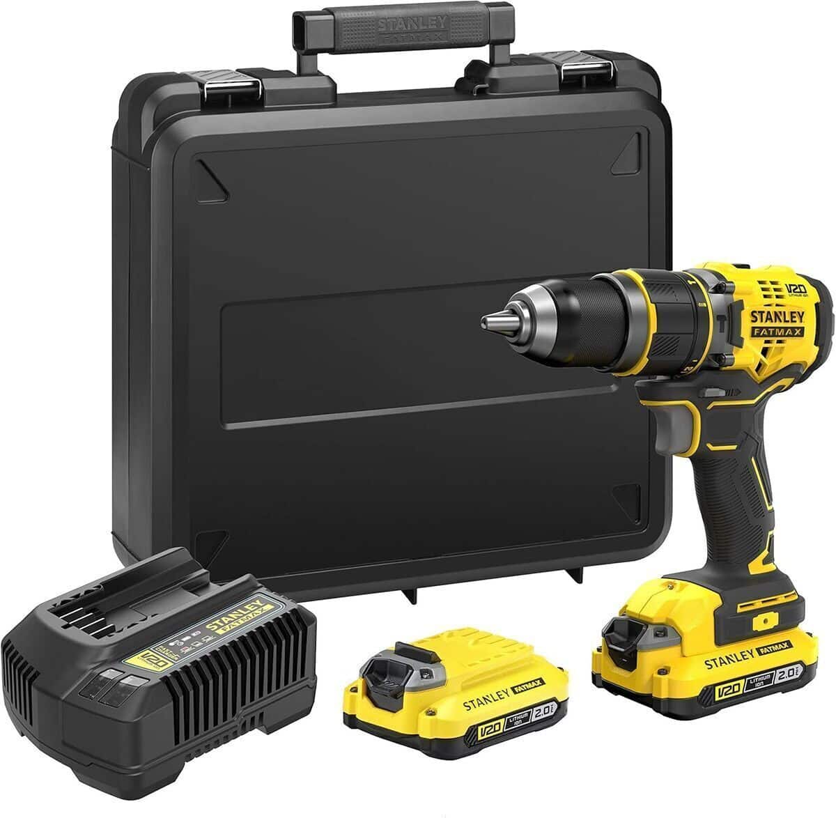 Test de la perceuse Stanley FATMAX 18V sans brosse 80 Nm : notre avis complet