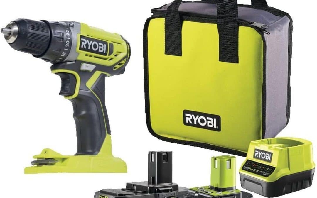 Test de la perceuse-visseuse sans fil RYOBI 18V ONE+ R18DD2-242S