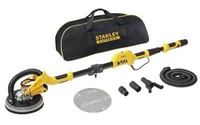 Test de la ponceuse à plâtre Stanley Fatmax 750W