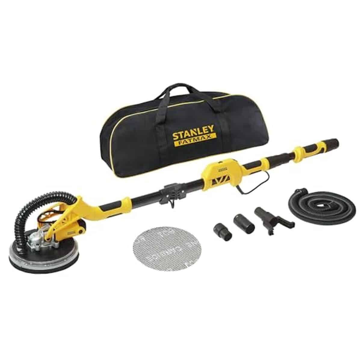 Test de la ponceuse à plâtre Stanley Fatmax 750W