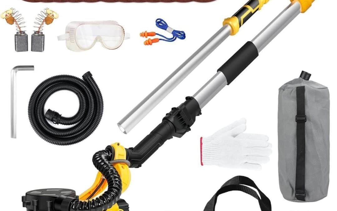 Test de la ponceuse girafe ZHJAN 880W avec aspirateur intégré