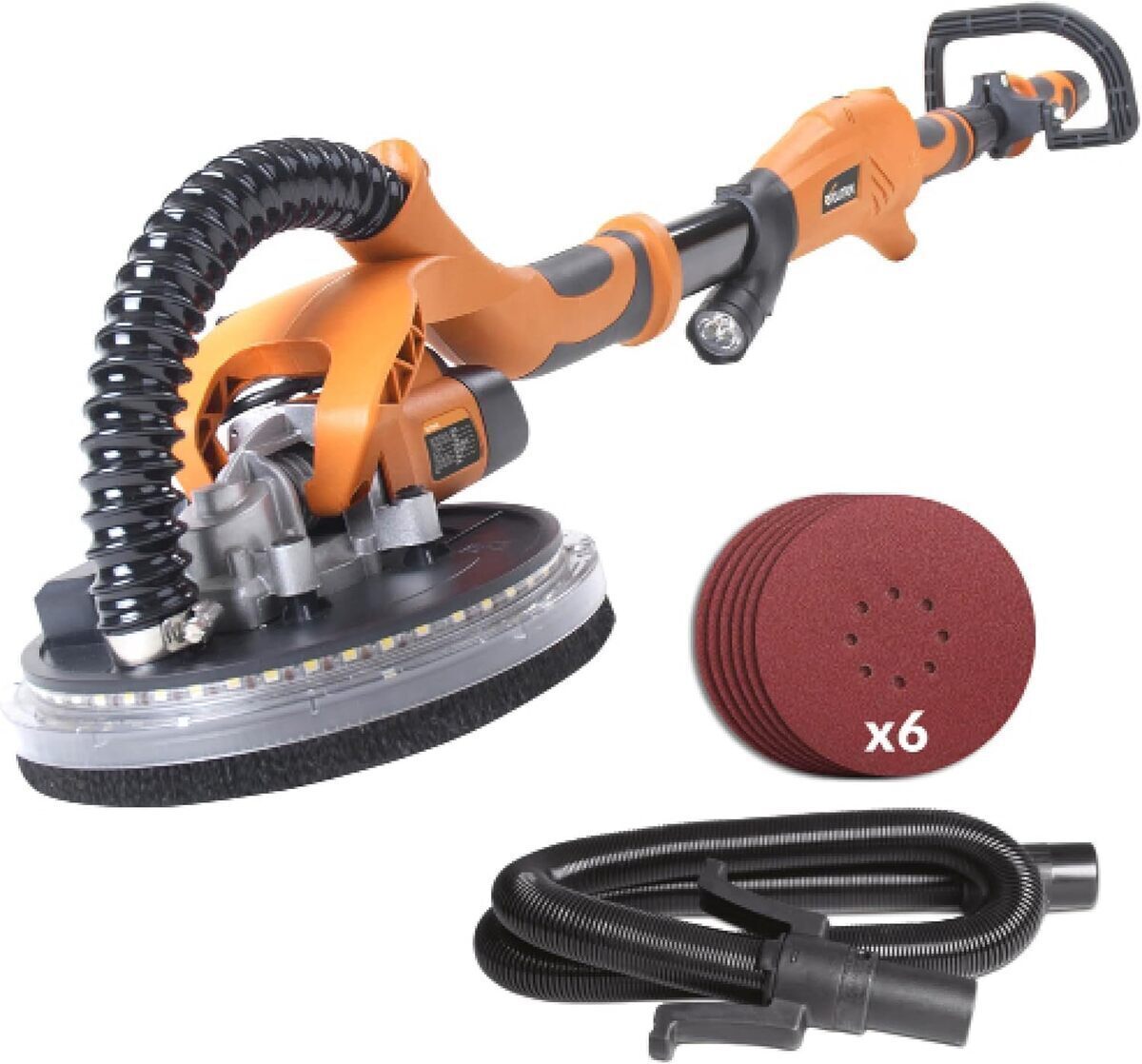 Test de la ponceuse télescopique Evolution Power Tools cloisons sèches 225 mm