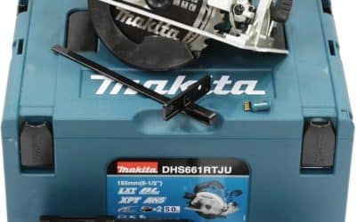 Test de la scie circulaire Makita DHS661RTJU