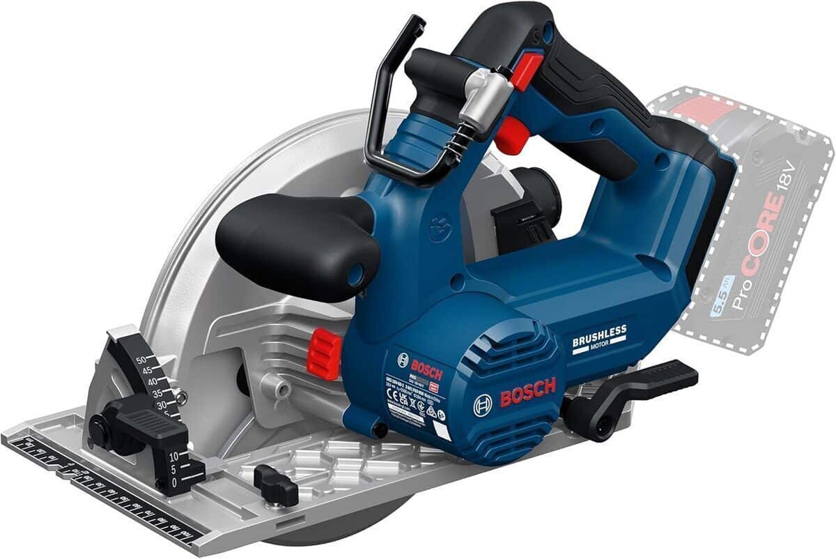 Test de la scie circulaire sans-fil Bosch PRO 18V GKS18V-68-2