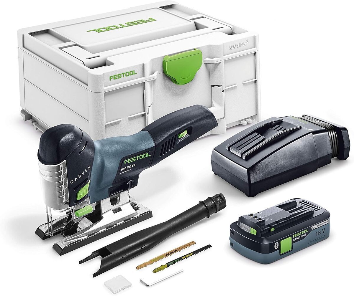Test de la scie sauteuse sans fil Festool PSC 420 CARVEX