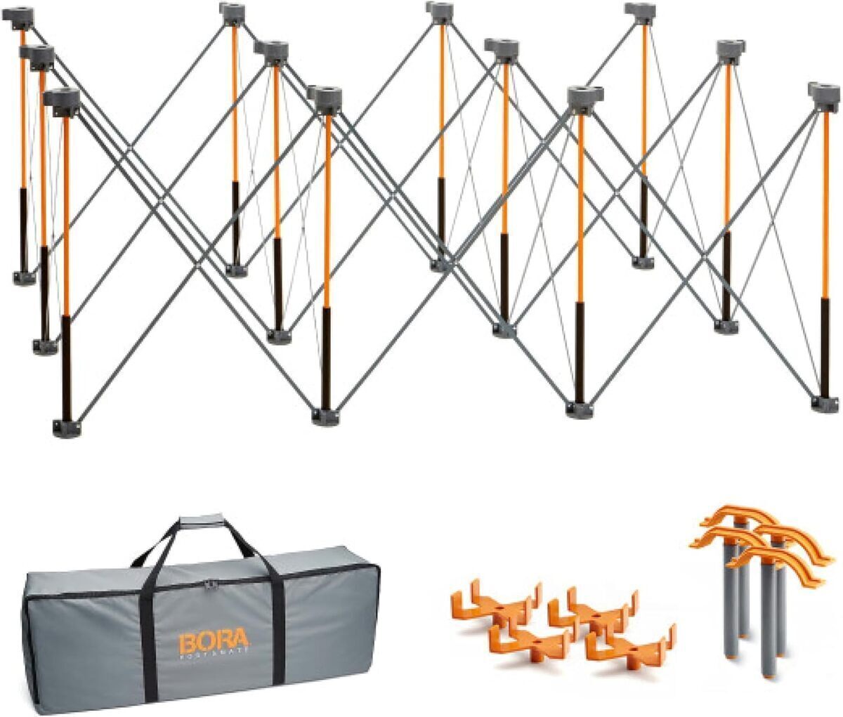 Test du support de travail portable Bora Centipede CK12S : robustesse et praticité