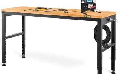 Test établi Vevor : table réglable et robuste pour atelier