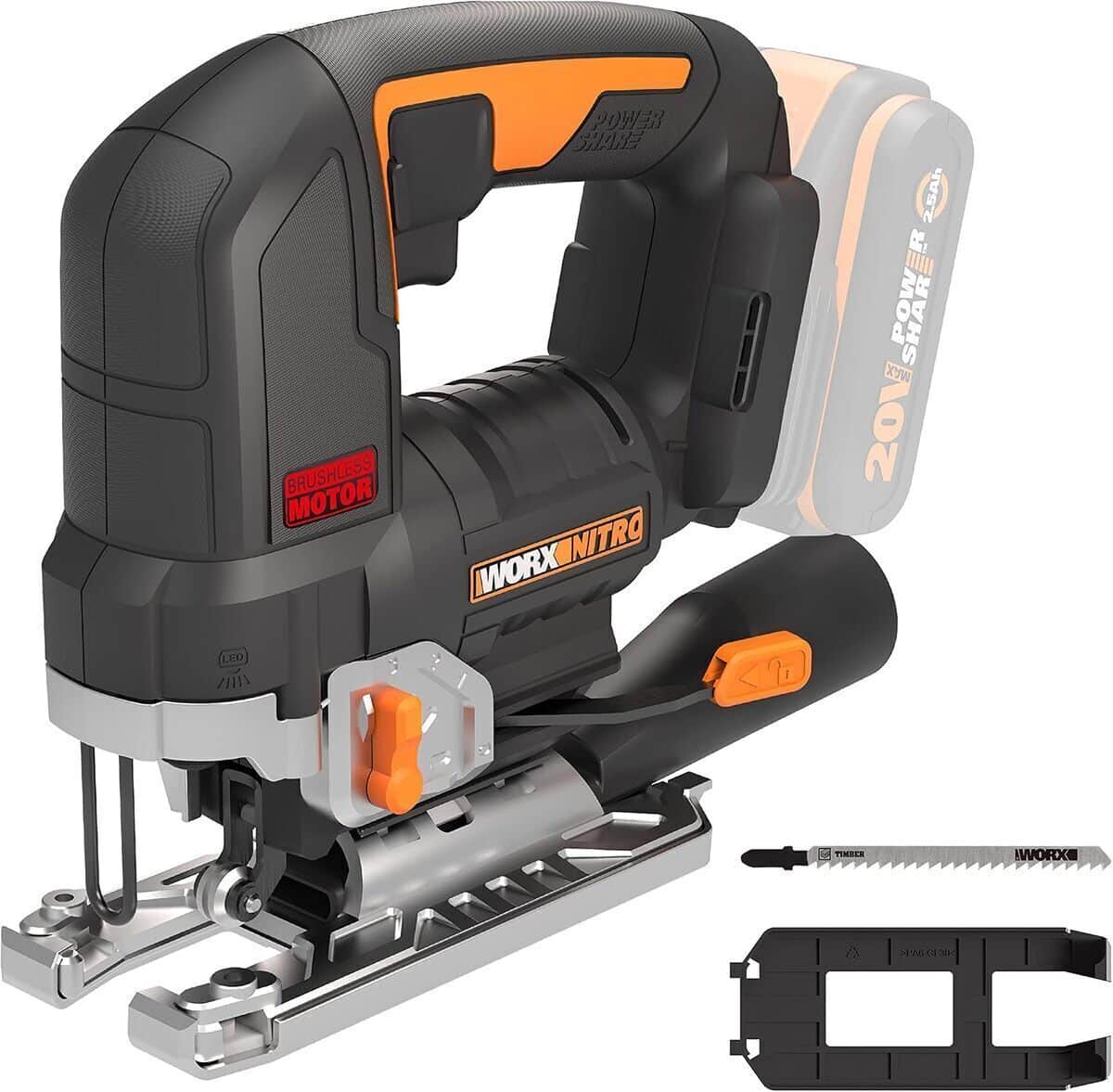 Test : scie sauteuse worx 20v wx542.9